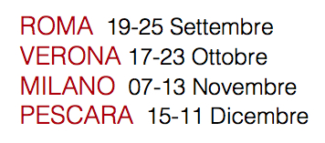 Nuovo Calendario Corsi di Coaching in Italia