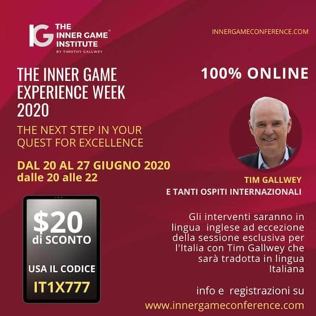 The Inner Game Experience Week 2020 