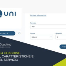UNI 11601:2024 Coaching – Definizione, caratteristiche e requisiti del servizio